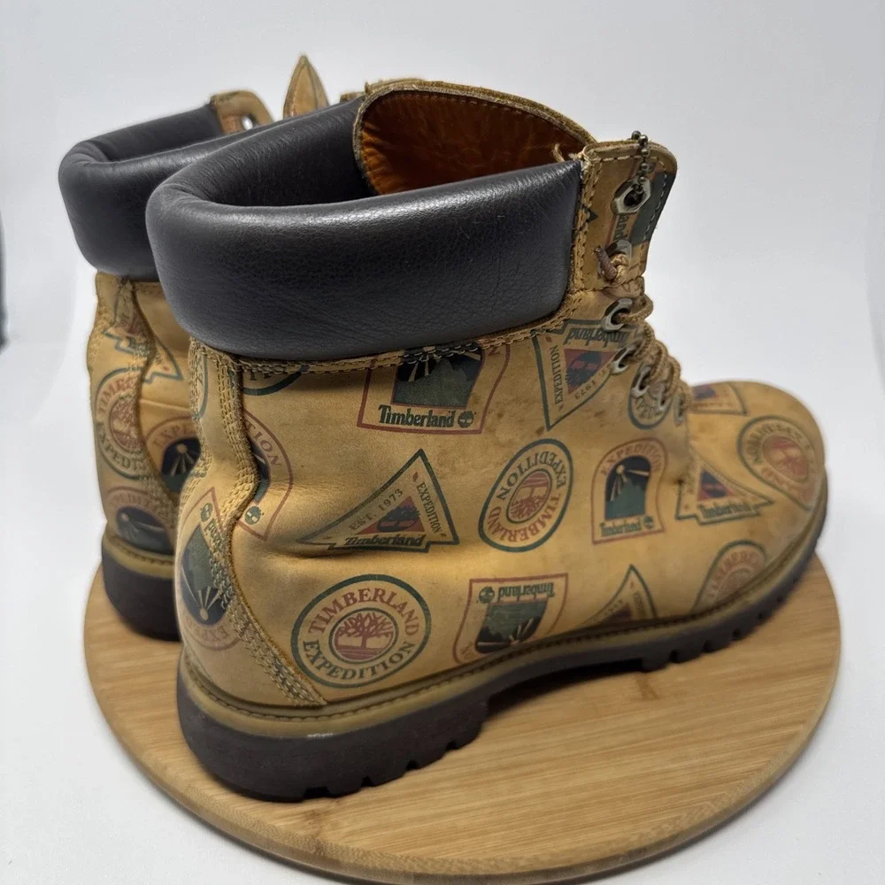 Timberland Expedition Limited Edition 1973 Wheat Nubuck Boots Mens US‎ Sz 11 1/2